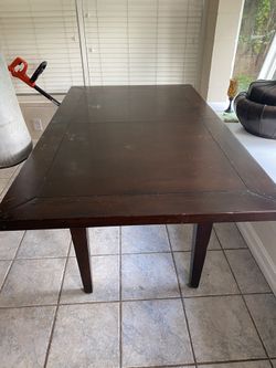 Mahogany table