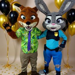 Zootopia Costume Mascot Halloween For Sale Or R.E.n..t
