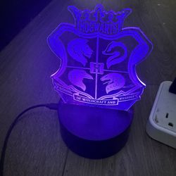 3D Acrylic LED Illusion Lamp, Harry Potter