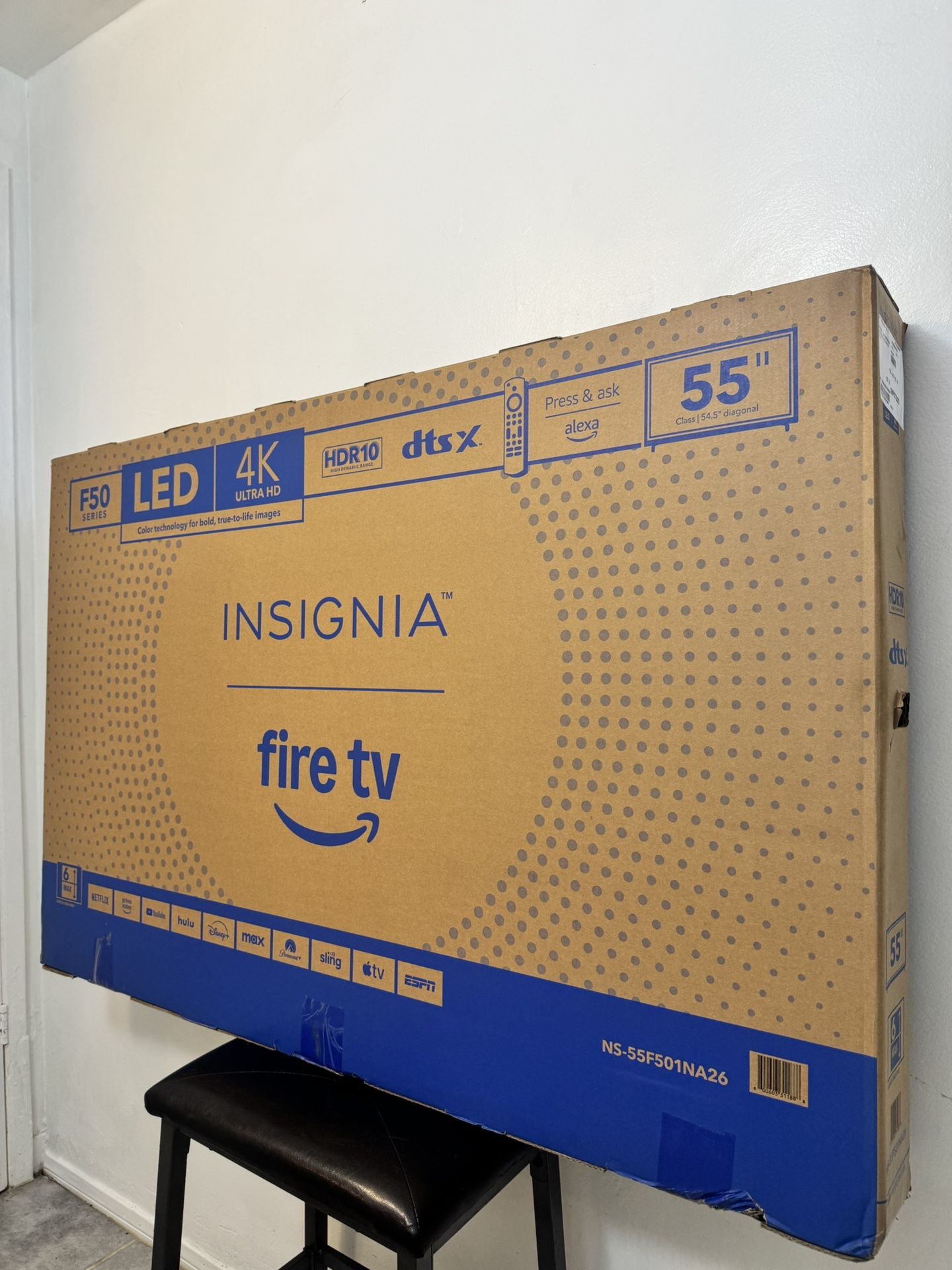 Insignia tv 55’inch Fire Tv