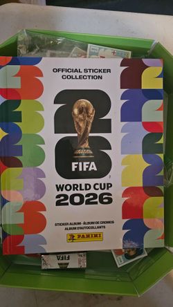 Fifa book  hard  cover whit stickers