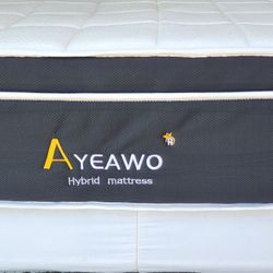 Queen Platform Bed Frame With 14" Mattress 