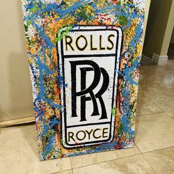 Rolls Royce Custom Artwork 