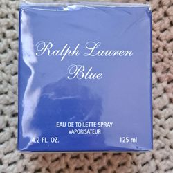 NEW & SEALED " RALPH LAUREN BLUE MEN'S 4.2 OZ SPRAY 40$