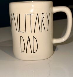 Rae Dunn Military Dad Ceramic Mug