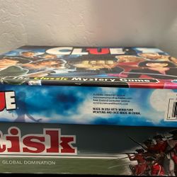 Clue And Risk Board Games
