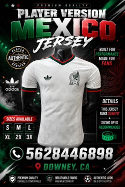 Mexico jersey player version