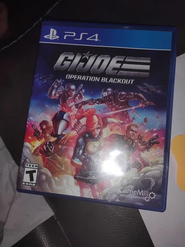 Gi Joe Operation Blackout PS4