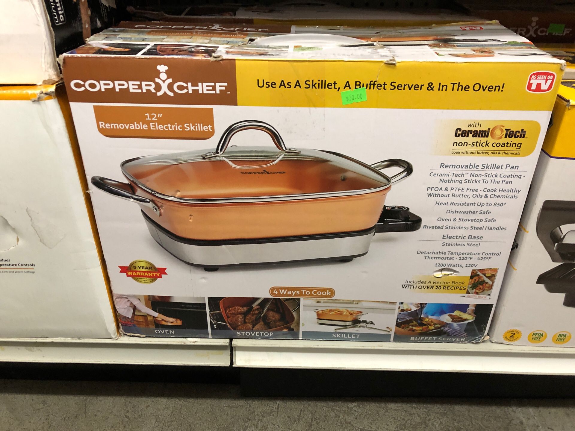 Copper chef 12” skillet