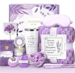 Gift Baskets for Women, Birthday Gifts for Women, Self Care Gifts Get Well Soon Gift Baskets, Thinking of You Gift, Relaxing Spa Gift Basket for Mom H