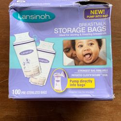 40 Breast milk Storage Bags - Free!