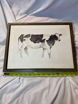 Cow and sheep pic frames