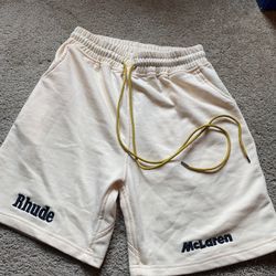 X Mclaren Pique Rhacer shorts /Rhude