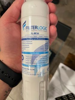 FilterLogic FL-RF20 Water Filter - Brand New 3-Pack (LG LT800P Compatible)