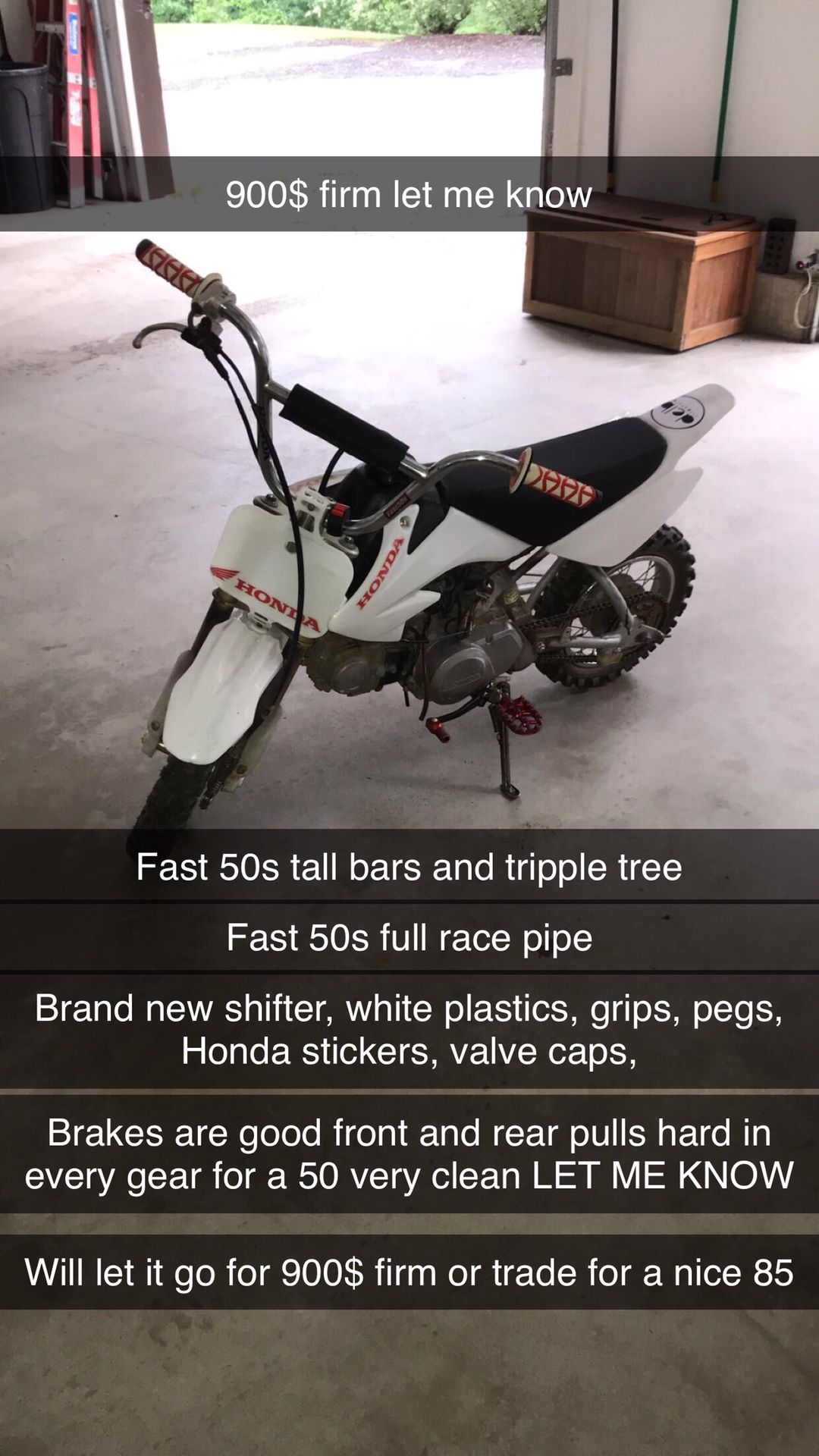 2003 Honda xr 50