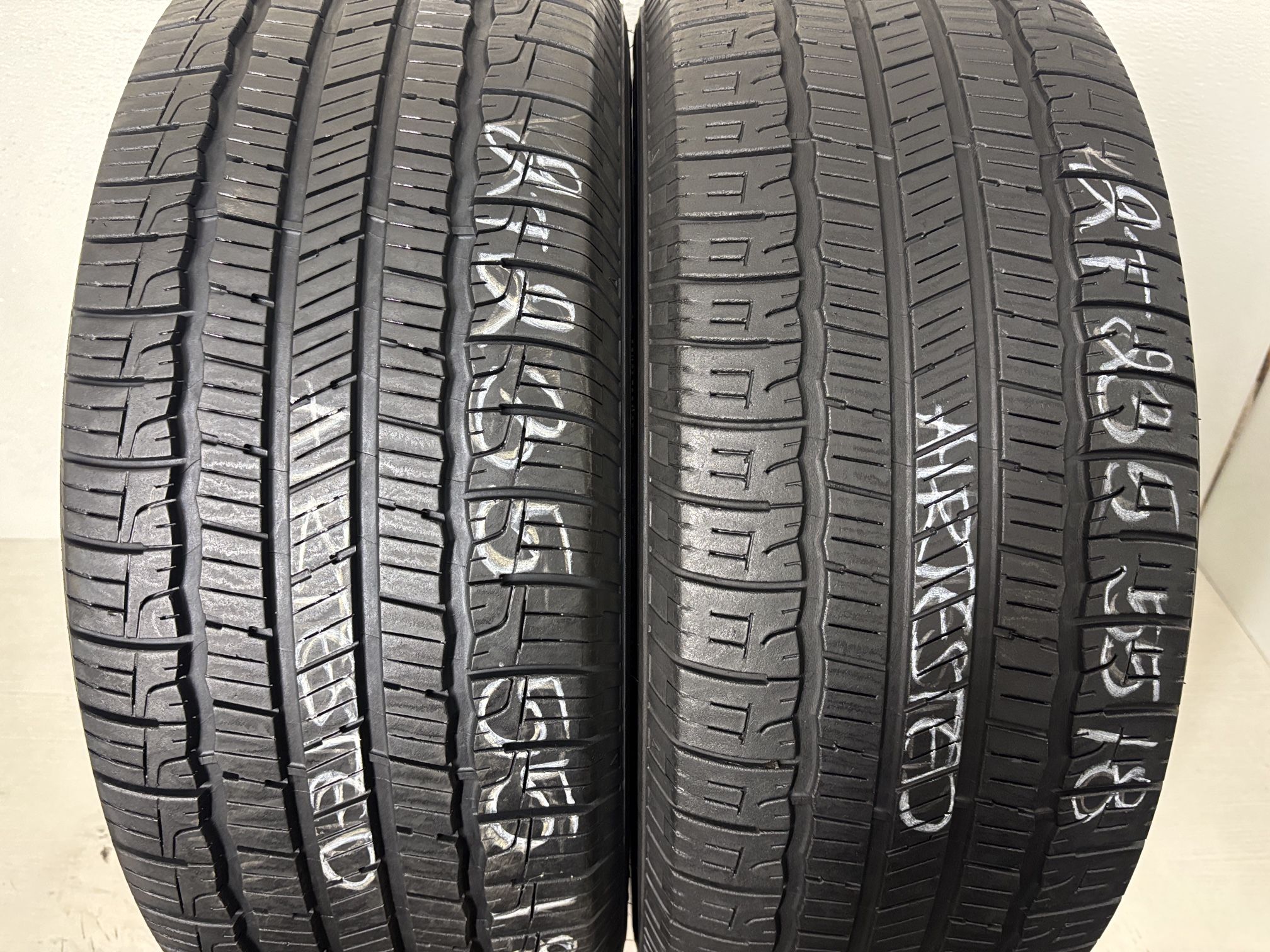 2 Tires 235 55 18 Goodyear Reliant As High Tread No Repairs