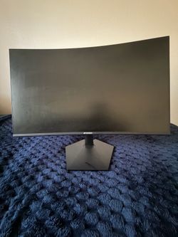 Gaming Monitor 27in Curved Display.