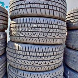 225/55r18 Falken Tires Con 80% De Vida Las 4