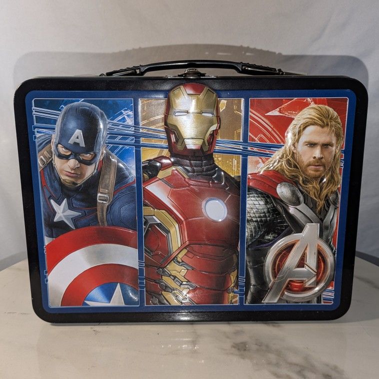 The Avengers Age of Ultron Marvel Tin Lunchbox Tote