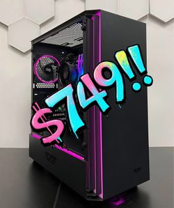 ‼️NEW GAMING PC ‼️ RYZEN 5 3600 | 16GB DDR4 | RX 580 | WINDOWS 11 HOME | LAN | DESKTOP | SYSTEM | CHEAP | BUDGET | RIG | D107