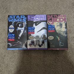 Star Wars Original Trilogy Sealed VHS