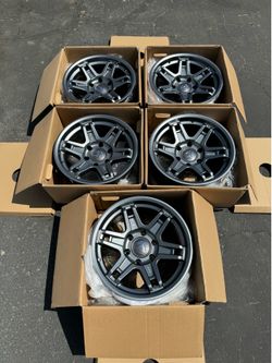(5) Brand New 17” Fuel Slayer Wheels For 6x139 (6x5.5) Trucks and SUVs -15 Offset 17x8.5