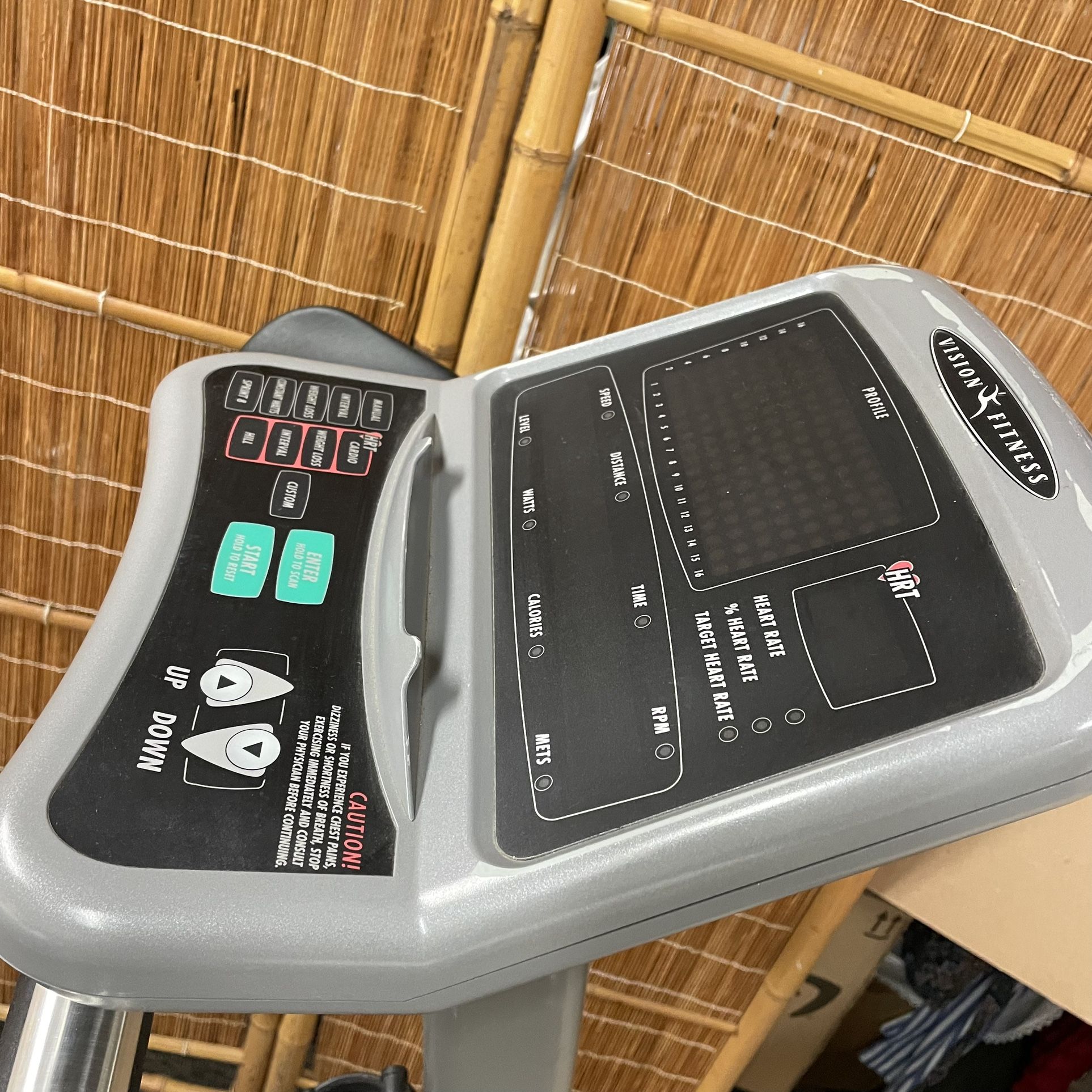 HRT E3200 Vision Fitness Excercise Bike
