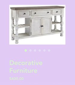 Decorative furniture