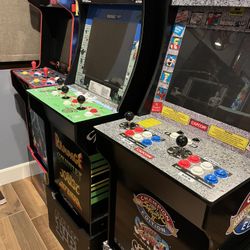 Arcade 1UP Mortal Kombat, Street Fighter, Rampage, Pac-Man 