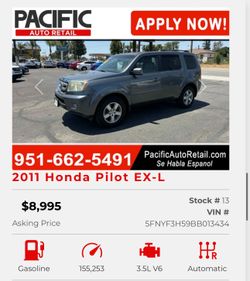2011 Honda Pilot EX-L