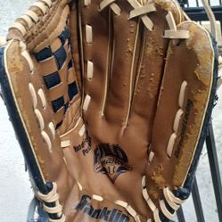 Franklin Field Master Baseball Glove Mitt 4178 Right Hand Throw 13” Brown Black