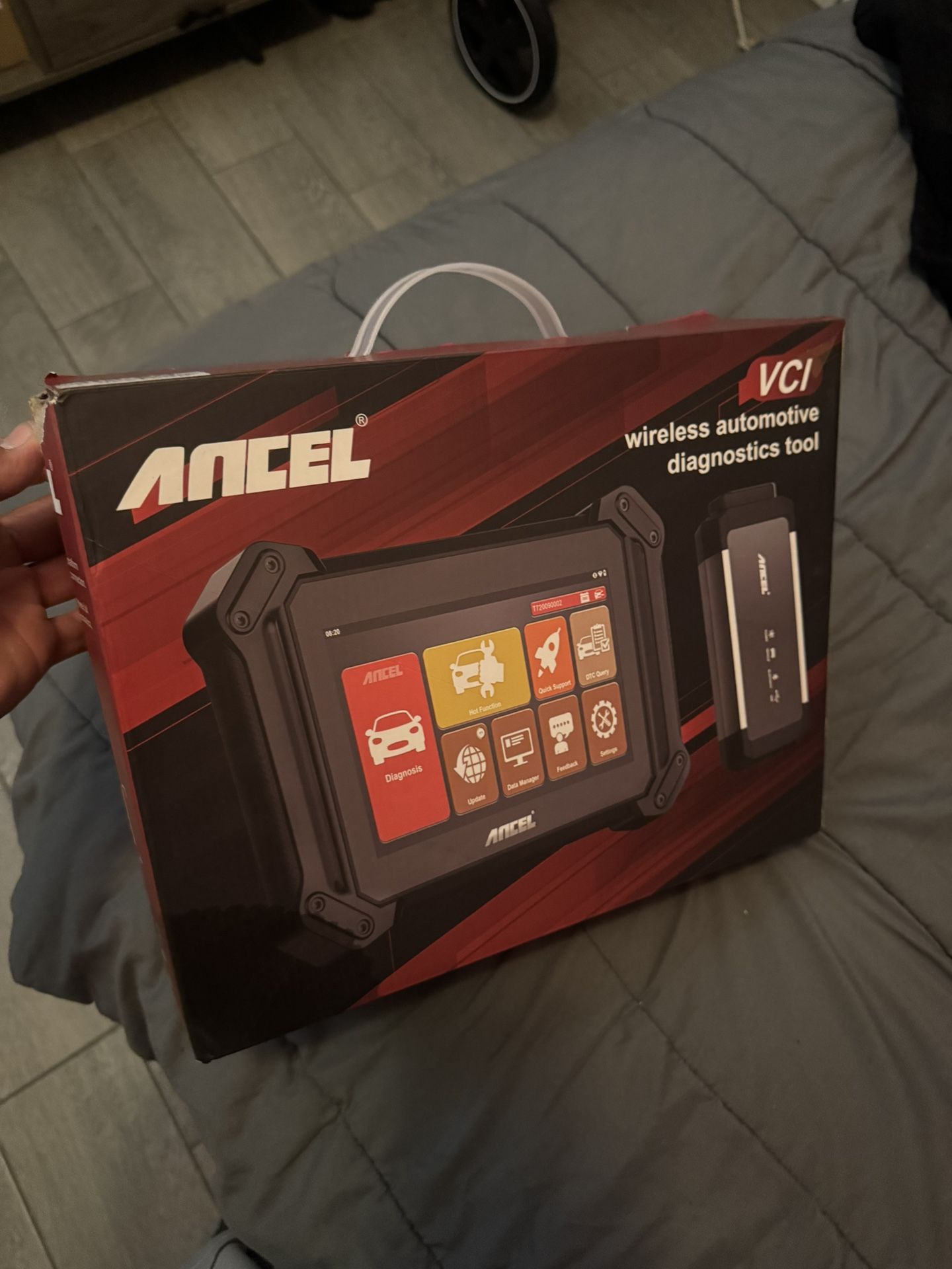 ANCEL V6 PRO+ Bluetooth Bidirectional Scan Tool Full System Car Diagnostic Tool Key Programmer