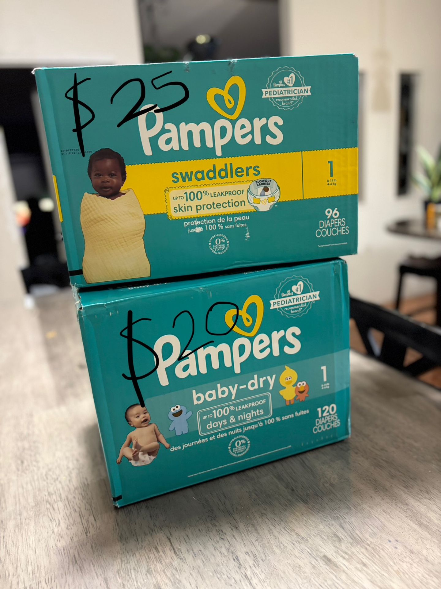 Pampers Diapers Size 1