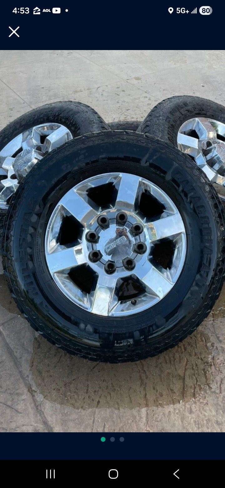 18" 8 Lug Gmc Chevy Silverado Utility Truck 8x180