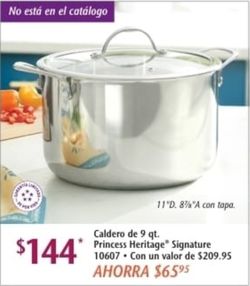 Princess House  Olla De 9 Qt.