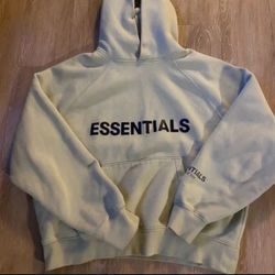 Fear of God Essentials Taupe Hoodie 