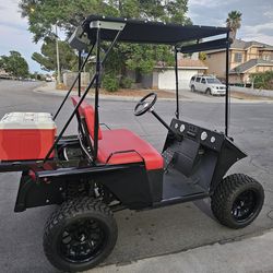 Gas golf cart