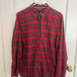 Land’s End Size 18 Flannel Button Down Shirt