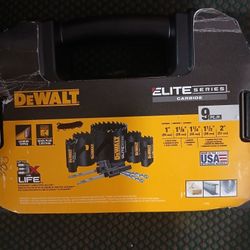 DeWalt Elite Carbide 9pc.
