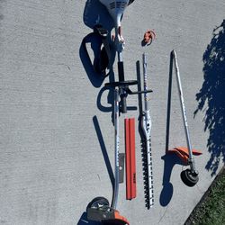 Still Multi Tool Set: Motor, Trimmer, Weed Eater, Edger and Hedge Trimmer
