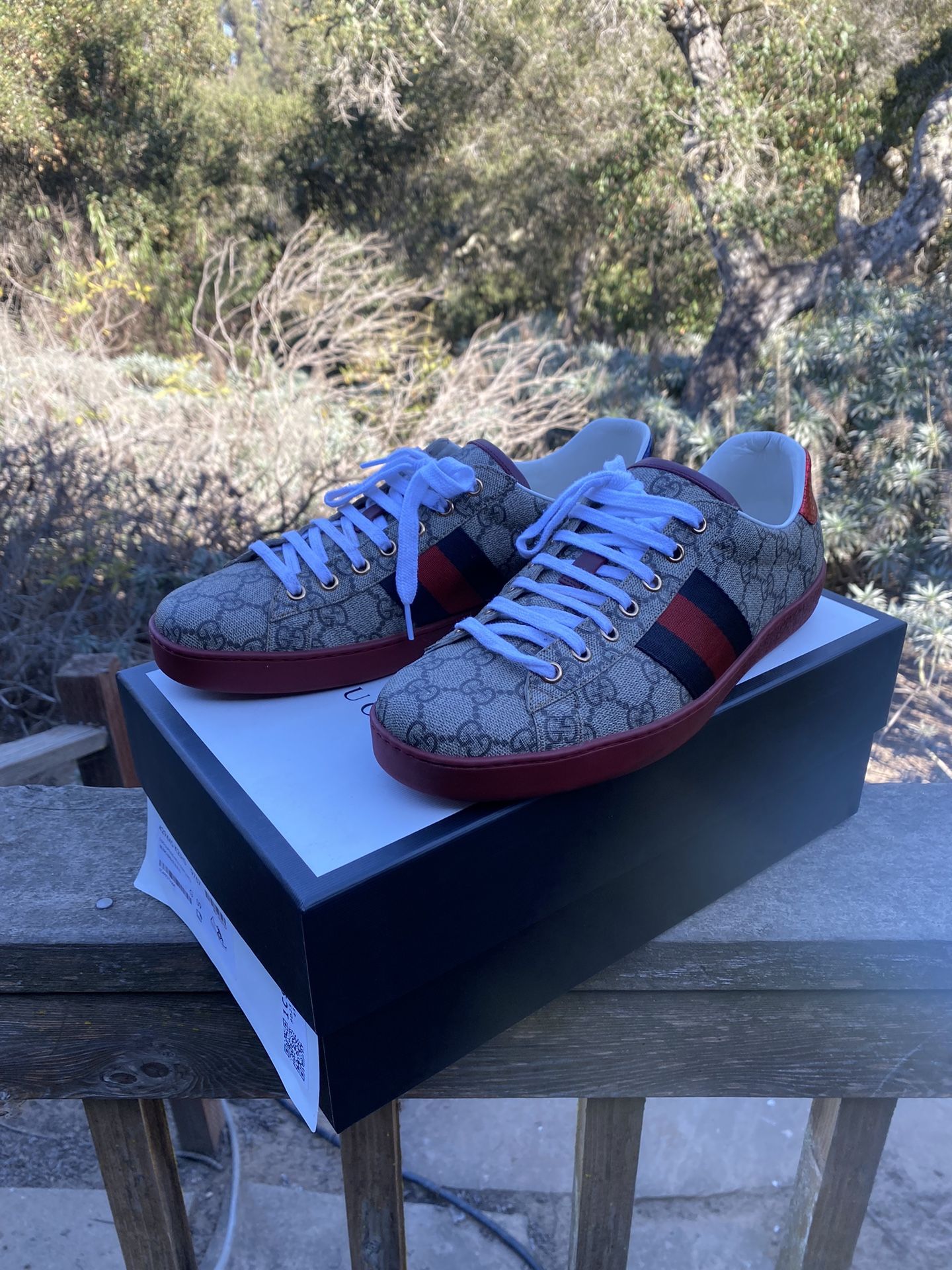 Gucci Ace GG Supreme Red