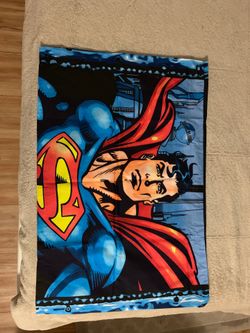 Superman twin bed set