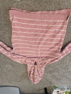 DKNY girls, pink hoodie
