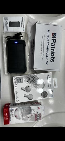 4Patriots Power Cell CX Solar Power Bank Bundle