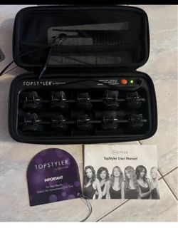 In styler curling clips
