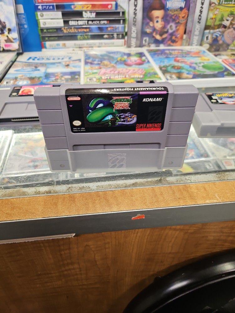 Teenage Mutant Ninja Turtles: Tournament Fighters Super Nintendo SNES Tested