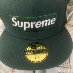 Supreme New Era Green Sharpie