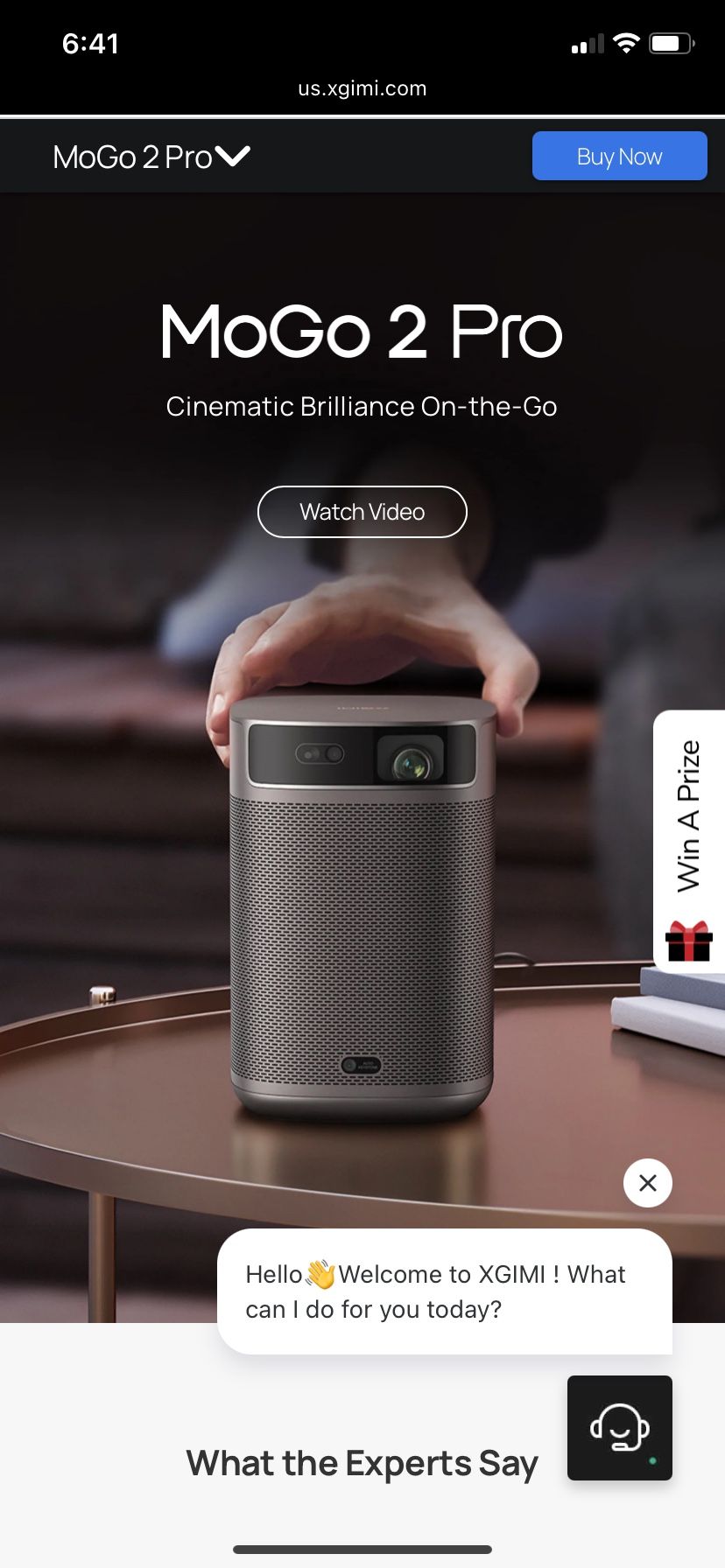 Xgimi Mogo 2 Portable Projector 