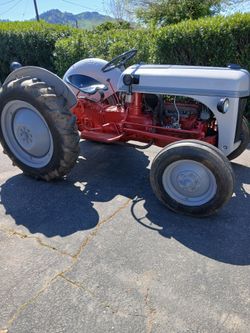 1950s gas powered tractor