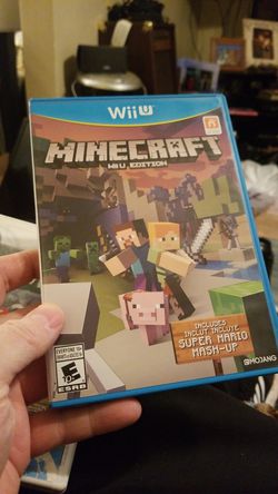 Minecraft Wii U Edition (Nintendo Wii U) excellent condition